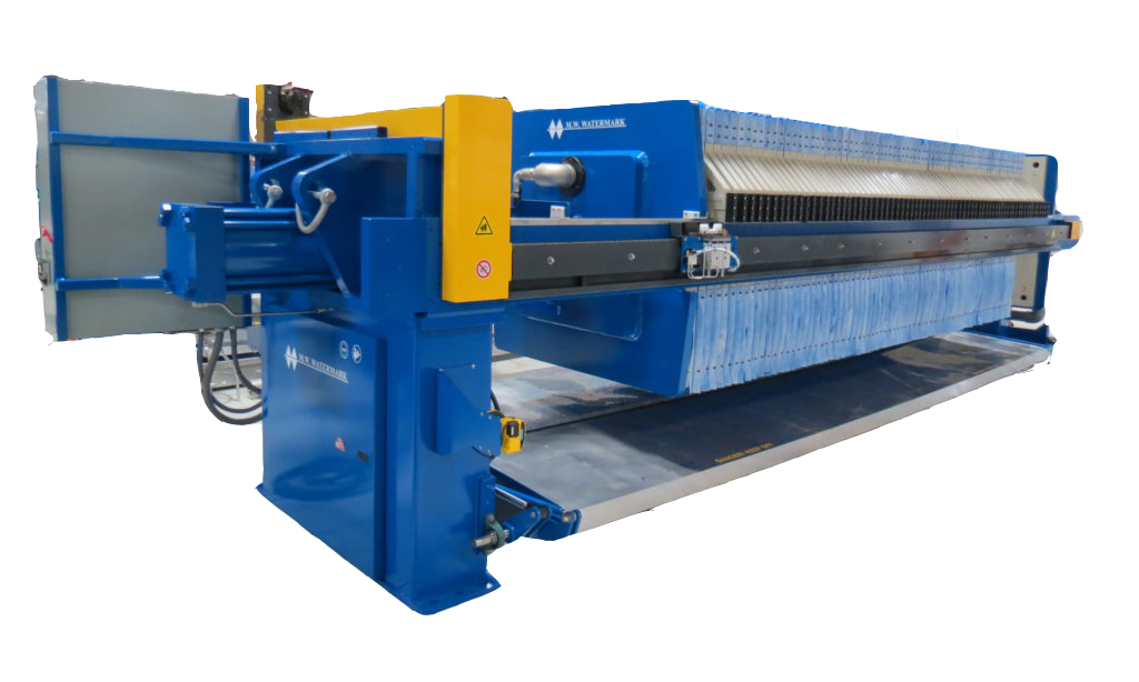 Filter Press: 1500mm x 2000mm with Automatic Drip Trays