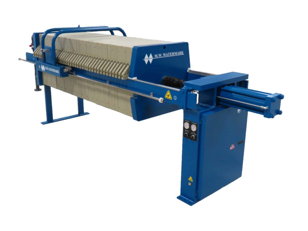 Filter Press: 800mm Filter Press With Semi-Automatic Plate Shifter, Air Hydraulics