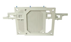 What is a plate and frame filter press and how does it work?